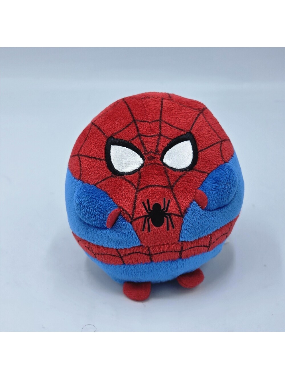 Ty Beanie Marvel Spiderman Plush Toy Doll Ball - 5" Superhero Stuffed Animal